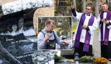 Nelly ir Arvydo Paltinų kapą papuošė išskirtinis paminklas: galime tai vadinti stebuklu - Delfi