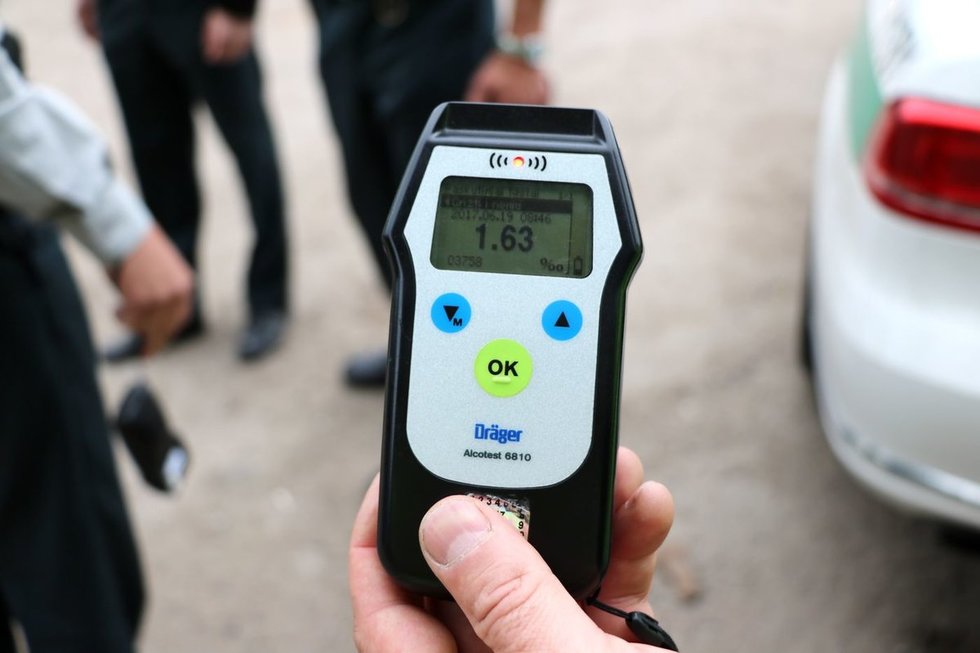Alkotesteris (nuotr. Policijos) Alkotesteris (nuotr. Policijos)