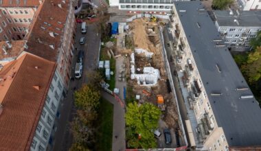 Aiškėja, kas laukia Vokiečių gatvėje atkastų pamatų