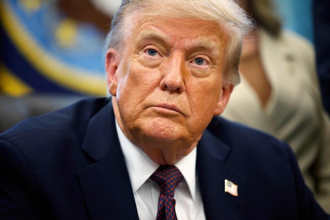 Donaldas Trumpas / KEVIN DIETSCH / Getty Images via AFP