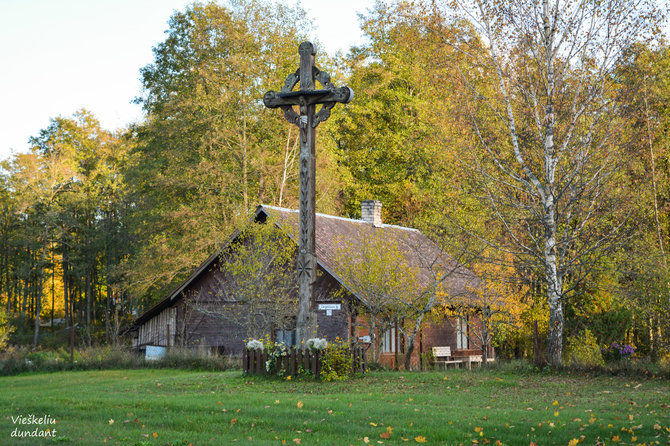 „Vieškeliu dundant“ (Ados Alejūnaitės) nuotr. / Dubininko kaimas (Varėnos r.)