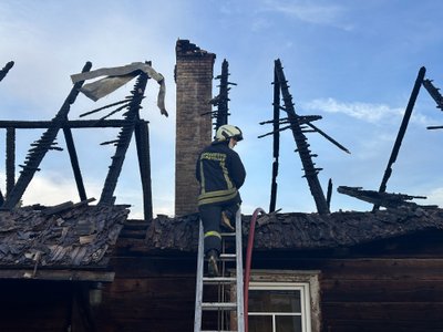 Gaisras Širvintų r.