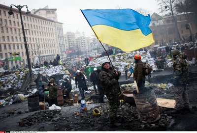 Prieš vyriausybę nukreipti protestai Ukrainoje 2014 metais