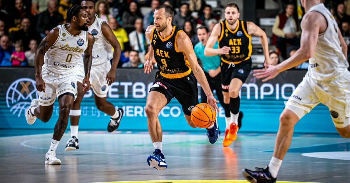 Lukas Lekavičius svariai prisidėjo prie AEK komandos pergalės