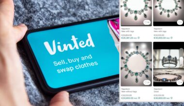 „Vinted“ platformoje – Luvro brangenybių kopijos