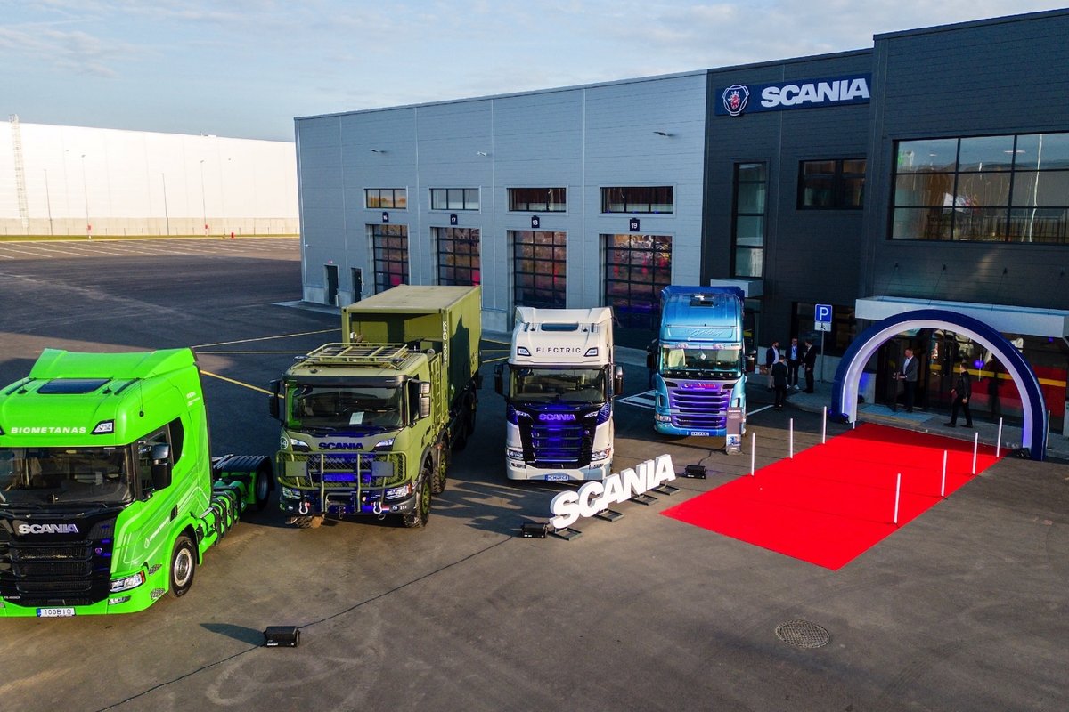 Lietuvoje duris atvėrė nauji „Scania“ namai