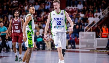Blaževičius toliau spindi, o Lekavičius sužaidė geriausias rungtynes Graikijoje