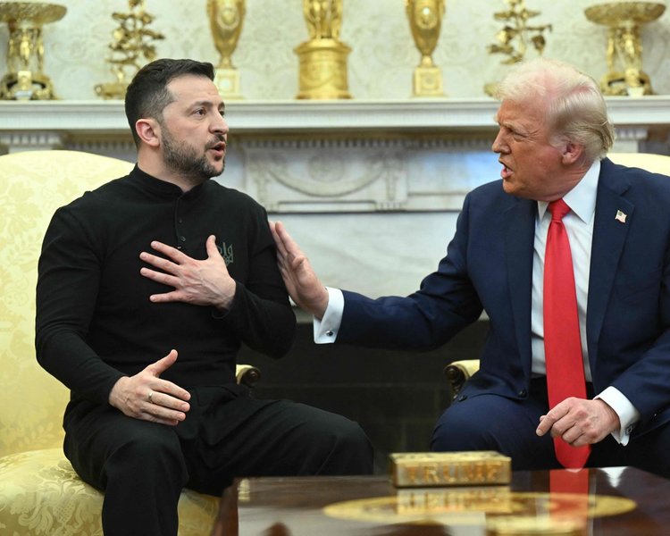 V. Zelenskis ir D. Trumpas (nuotr. SCANPIX) 26