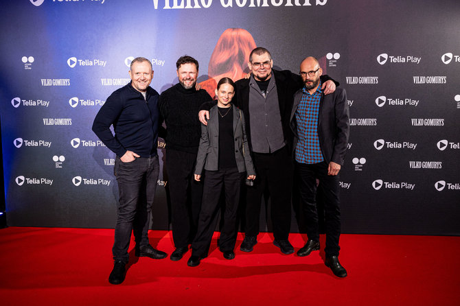 Pauliaus Peleckio / BNS nuotr./Emilio Vélyvio serialo „Vilko gomurys“ premjeros svečiai