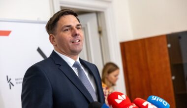 Policija: Adomavičiaus pareiškimas dėl galimo šmeižto yra nagrinėjamas, renkama medžiaga