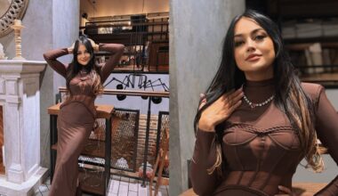 Švytinti Monika Falcon pritrenkė seksualiu įvaizdžiu: pasipuošė ypatingai progai
