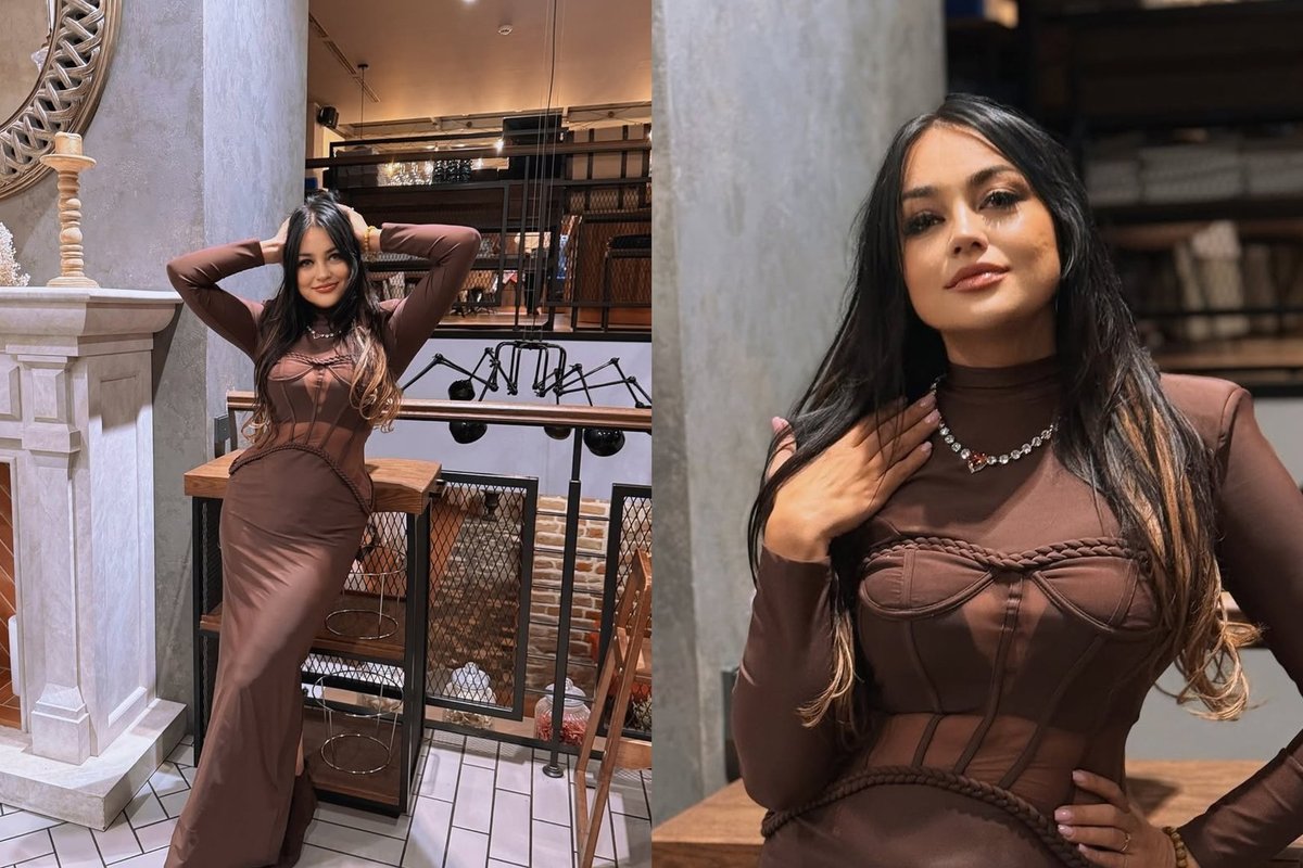 Švytinti Monika Falcon pritrenkė seksualiu įvaizdžiu: pasipuošė ypatingai progai