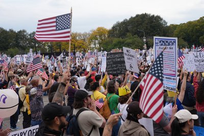Protestas prieš Donaldą Trumpą