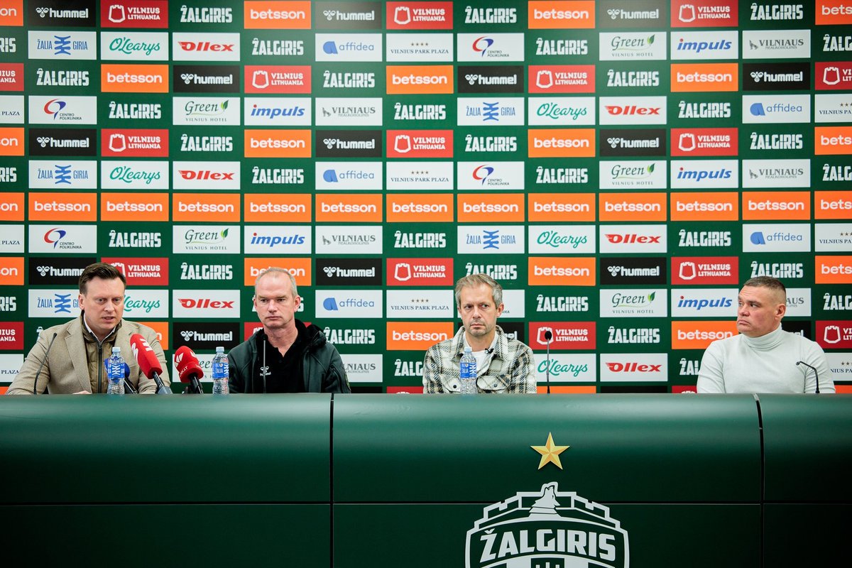 Speciali spaudos konferencija Vilniaus „Žalgirio“ klubo situacijai aptarti - Delfi