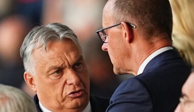 Merzas papasakojo apie ginčą su Orbanu