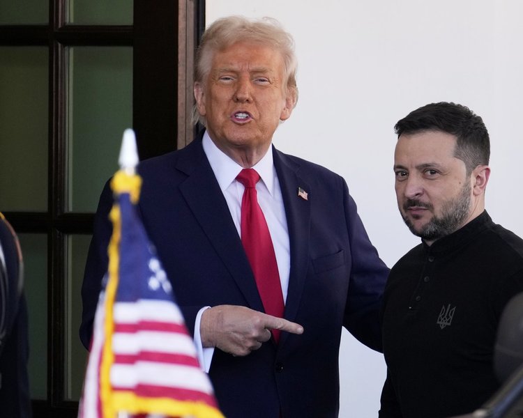 D. Trumpas ir V. Zelenskis (nuotr. SCANPIX) 7