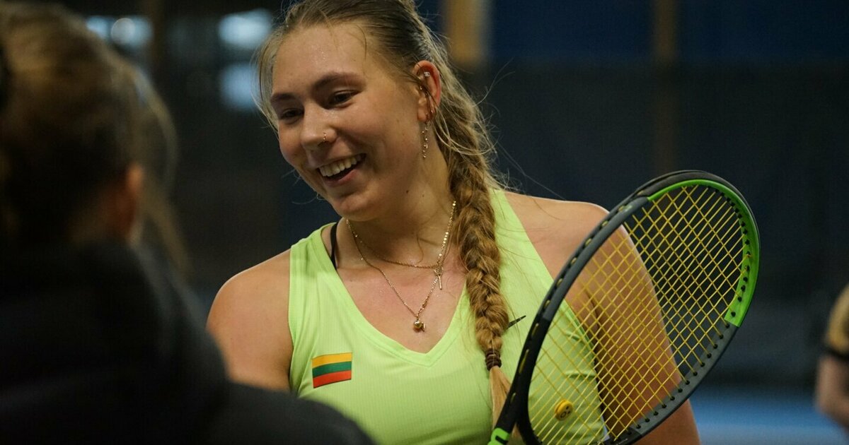 Andrė Lukošiūtė įveikė aukšto lygio teniso turnyro kvalifikaciją