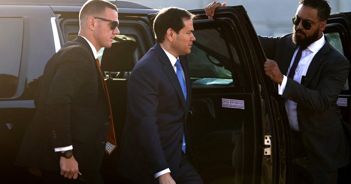 Marco Rubio žada užtikrinti visų įkaitų palaikų grąžinimą į Izraelį