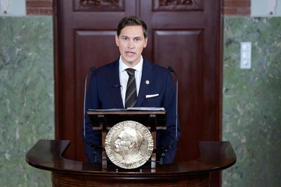 Nobelio taikos premijos laureatės paskelbimas