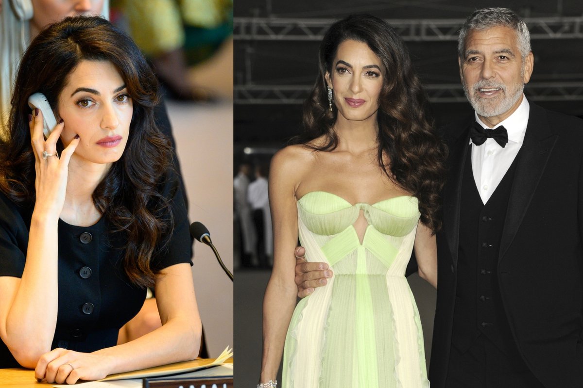 George'o Clooney žmona Amal pritrenkė pasikeitusia išvaizda: aktorius prisipažino, kad šalia jos jaučiasi kaip kaimietis