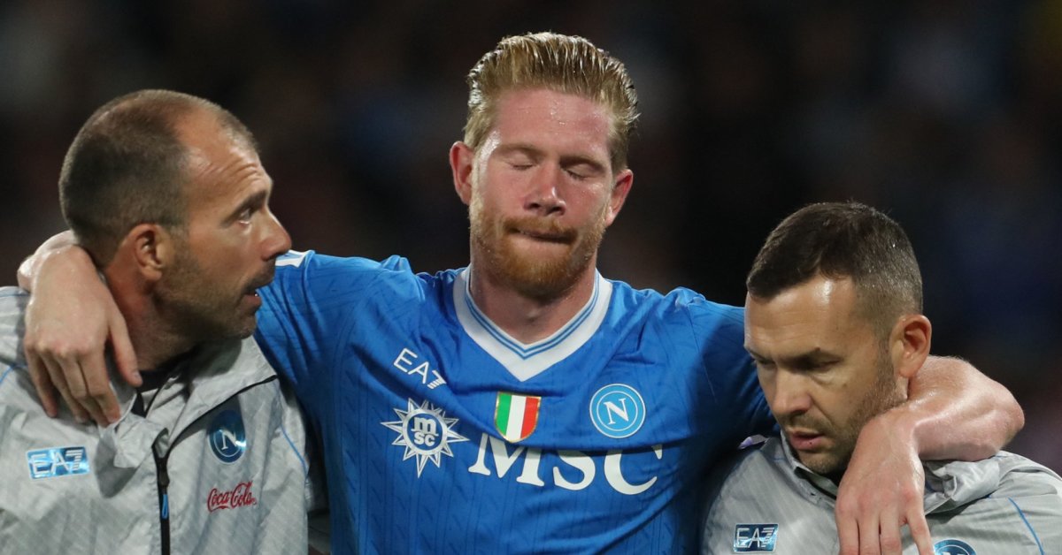 Euforija ir ašaros Neapolyje – kertinė pergalė ir De Bruyne trauma mušant įvartį | Sportas