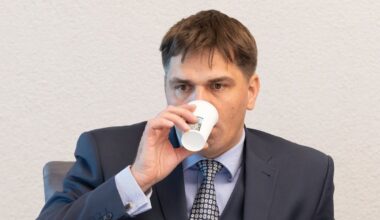 Po vizito Varėnoje pasisakė pats Ignotas Adomavičius