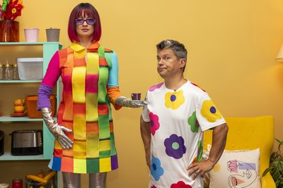 Laida „Linksmoji šeimynėlė ir robotė auklė“ 