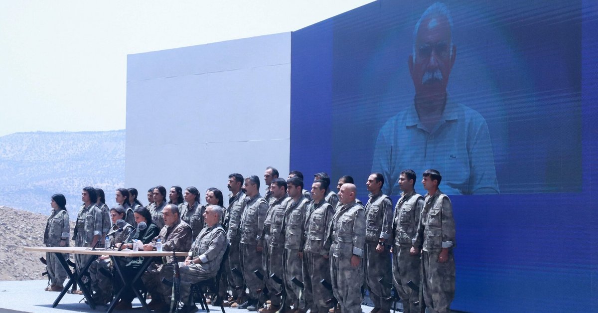 Kurdų PKK pareiškė, kad išveda visas savo pajėgas iš Turkijos į Šiaurės Iraką