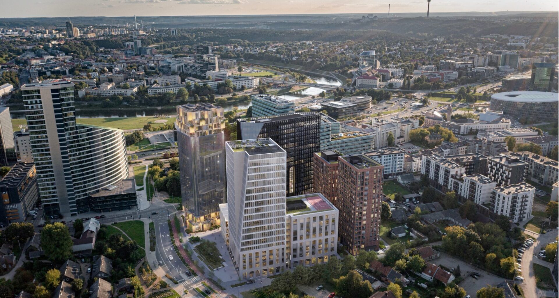 Prasideda vieno ambicingiausių dešiniojo Neries kranto NT projektų statybos