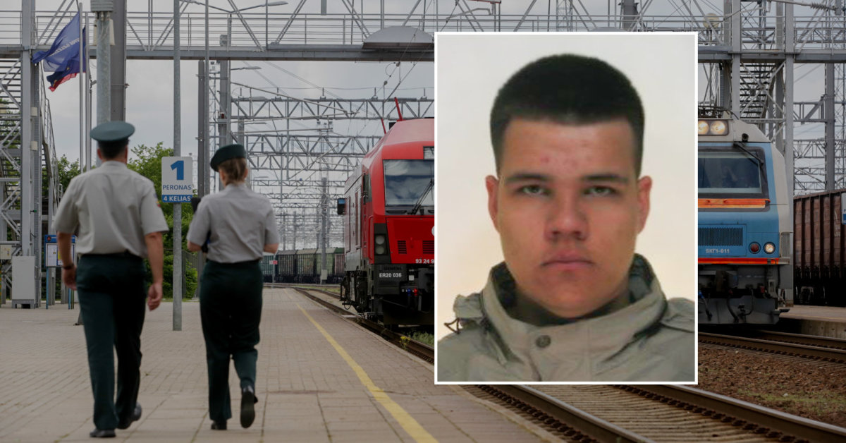 Prabilo iš traukinio Lietuvoje iššokęs ir dingęs rusas: atskleidė, nuo ko bėgo
