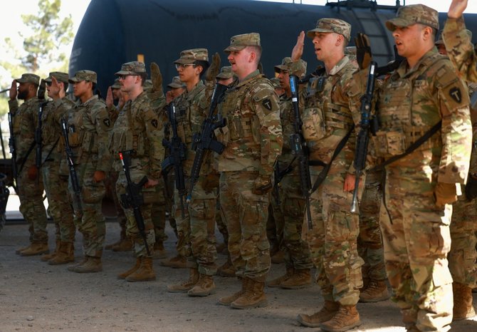 JAV kariai / Jose Luis Gonzalez / REUTERS