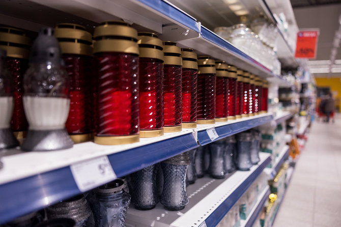 „Maxima“ nuotr./Kapų žvakės MAXIMOJE