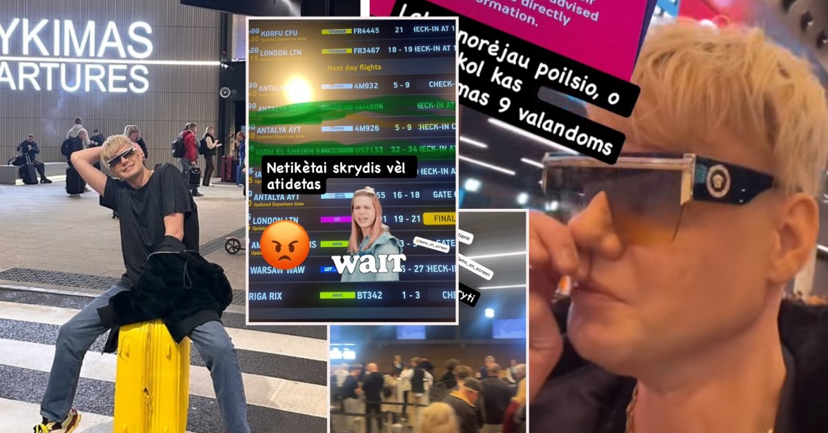 Į Turkiją susiruošęs Karolis Murauskas to nesitikėjo – akyse kaupėsi ašaros: „Neskriskite, nes baisu“ | Vardai
