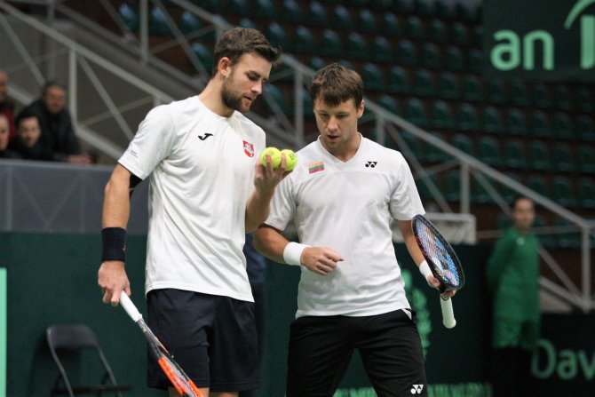 BNS foto/Laurynas Grigelis ir Ričardas Berankis