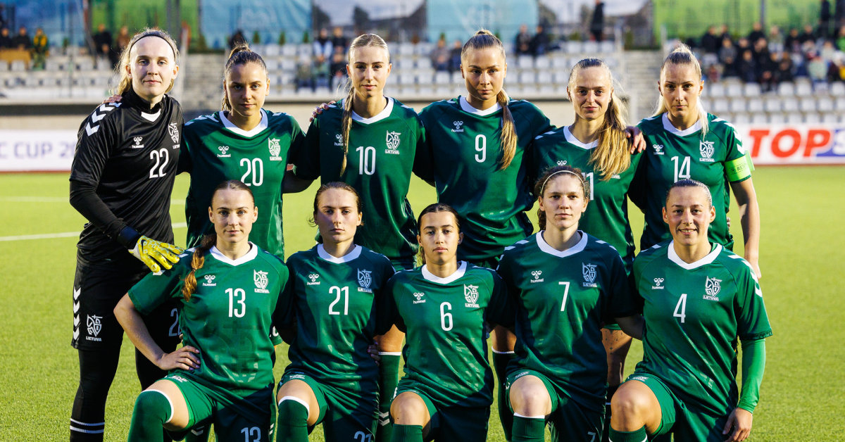 Lietuvos futbolininkės prasiveržė į Baltijos taurės finalą | Sportas
