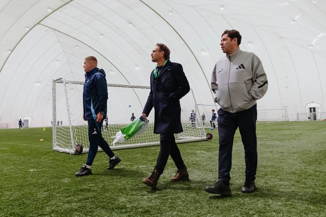 Futbolo klubo „Ataka“ nuotr./Marijus Mikutavičius tapo futbolo klubo „Ataka“ dalininku.