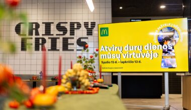„McDonald’s“ atveria virtuves: nuo spalio 15 d. – turai šešiose restoranuose