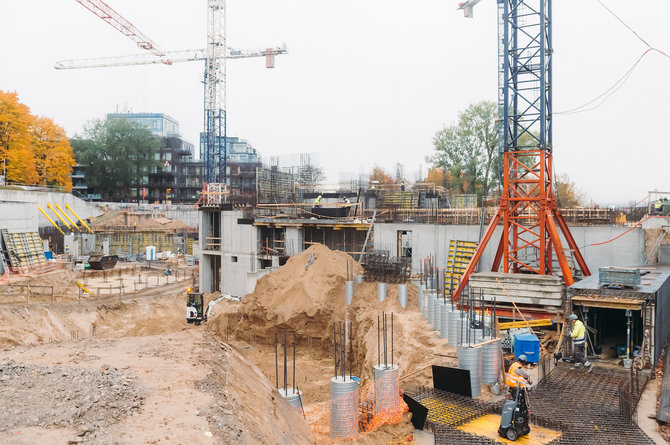Bendrovės nuotr./Nacionalinės koncertų salės statybos