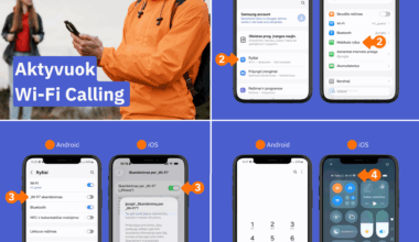 Skambinti galima be mobiliojo ryšio: RRT paaiškina, kas yra Wi-Fi Calling