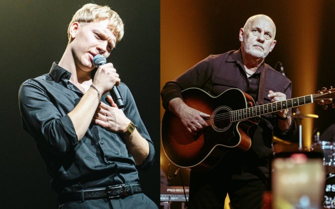 Ovidijus Vyšniauskas ir jo sūnus Adomas