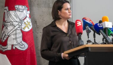 Budrys: jei apsaugos formos pakeitimas trukdo Cichanouskajos veiklai – reikia apie tai kalbėtis - Respublika.lt