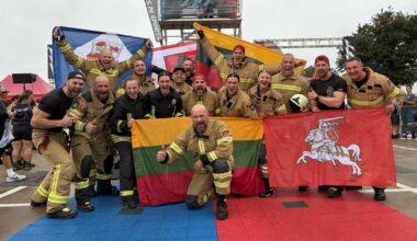 Lietuvos stipriausieji ugniagesiai gelbėtojai – Pasaulio čempionai! - Respublika.lt