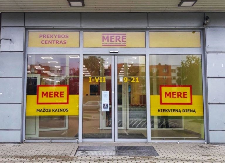 Derinami veiksmai dėl prekybos tinklo „Mere“ sankcionavimo - Respublika.lt