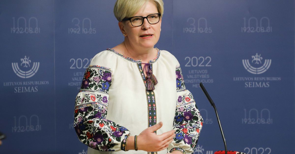 Ingrida Šimonytė atsiprašė už pagarsėjusią repliką - Respublika.lt