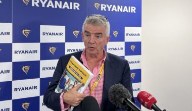 Von der Leyen niekam tikusia išvadinęs „Ryanair“ vadovas ragina numušti ES oro uostuose pastebėtus dronus - Respublika.lt