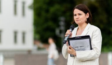 Baltarusijos opozicijos lyderė ragina Trumpą siekti demokratijos - Respublika.lt