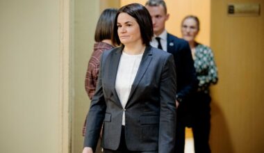 Cichanouskajai laikinai grąžinta VAT apsauga - Respublika.lt