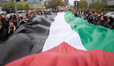 Vilniuje surengtos Izraelio veiksmus Gazoje smerkiančių organizacijų protesto eitynės - Respublika.lt