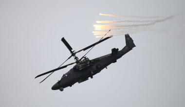 Skelbiama, kad Rusija prarado Ka-52 sraigtasparnį su visa įgula