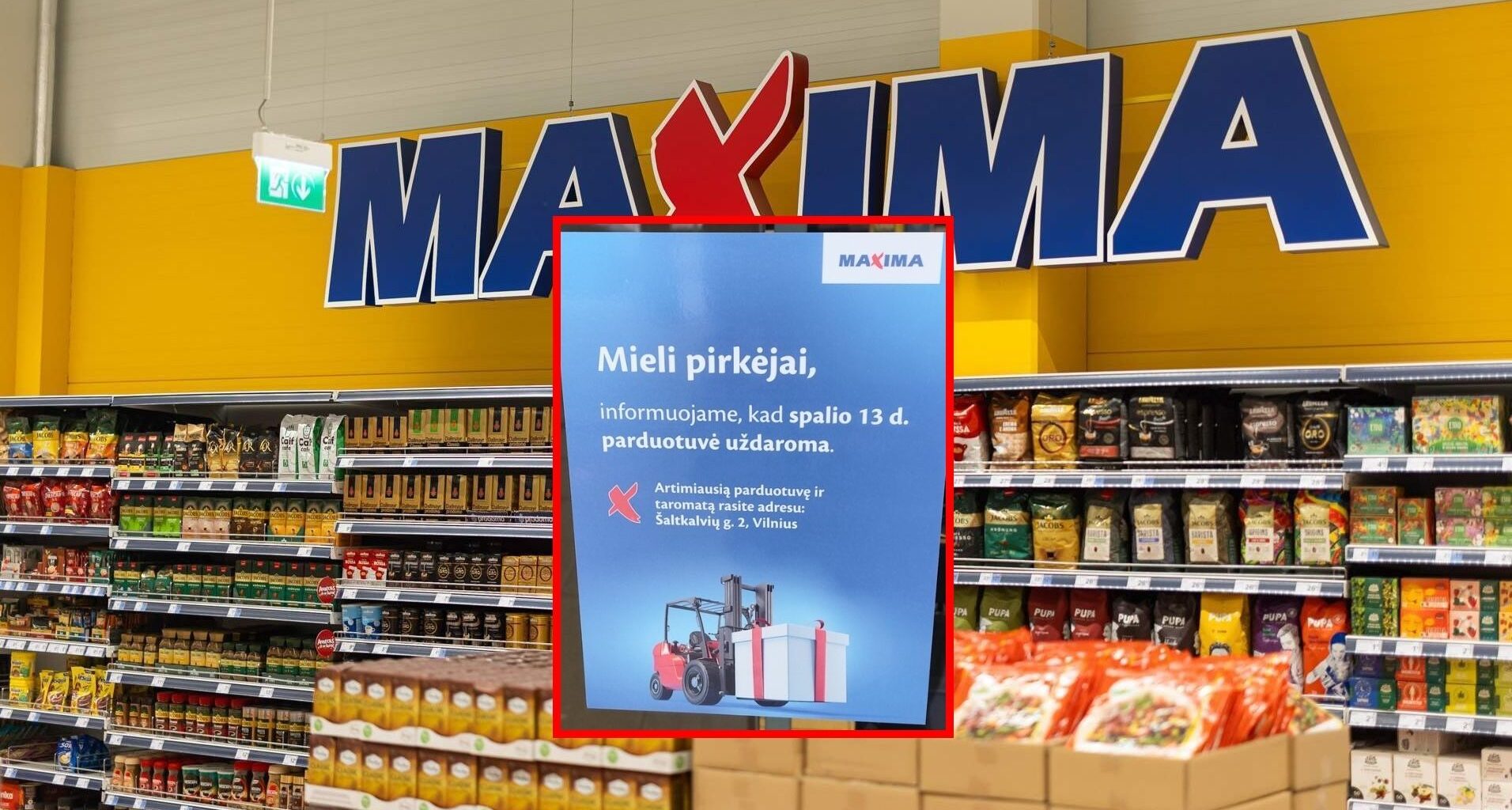 „Maxima” uždaro vieną seniausių parduotuvių Vilniuje